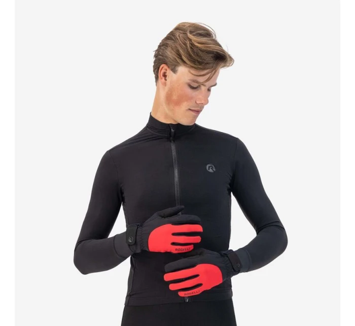 Zimné rukavice Rogelli CORE black/red 2XL