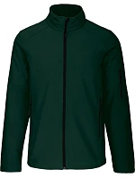 K 401 Pánská 3vrstvá softshellová bunda model 22508750 bottle green - Kariban