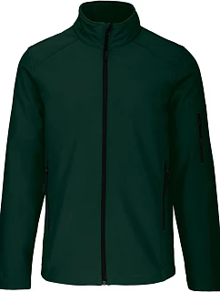 K 401 Pánská 3vrstvá softshellová bunda model 22508750 bottle green - Kariban