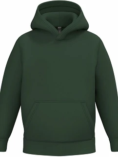 K 477 Dětská mikina s kapucí model 22422223 forest green - Kariban