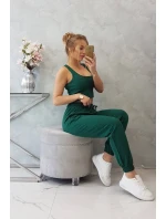 Zelená súprava top+nohavice Zelená súprava top+nohavice