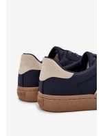 Niskie Sneakersy Męskie Big Star SS174079 Granatowe