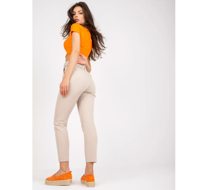 DHJ kalhoty SP model 17339376 béžová - FPrice DHJ kalhoty SP model 17339376 béžová - FPrice