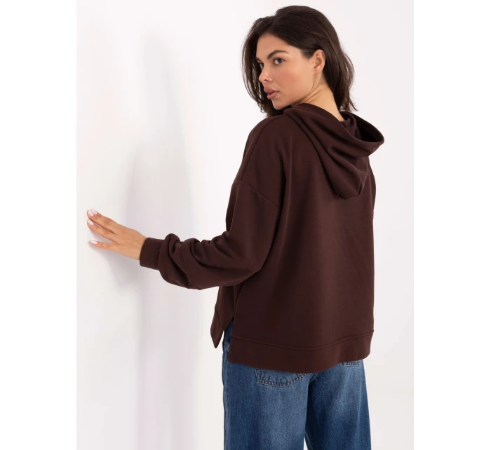 IT BL mikina H2314.26 tmavohnedá