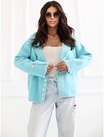 Kurtka MBM KR model 22267710 turkusowy - FPrice Kurtka MBM KR model 22267710 turkusowy - FPrice