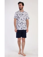 Pánske pyžamové šortky Surfovanie