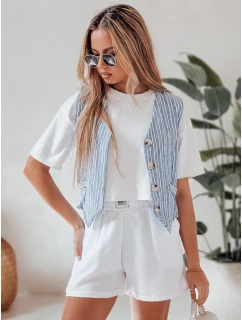 Dámske šortky OWN STYLE white FashionStreet SY0456