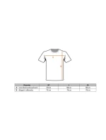 CLASSIC BRAND RED - Tričko bavlna DBX BUSHIDO KT12-XL pánske