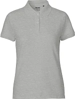 Neutral O 22980 Dámske polo tričko z bio bavlny 77.2280 športovo šedé