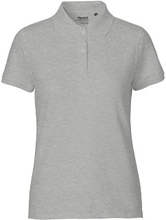 Neutral O 22980 Dámske polo tričko z bio bavlny 77.2280 športovo šedé