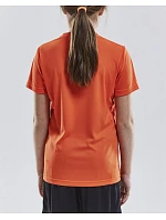 Squad Go Jersey Solid Jr Dětské sportovní tričko s výstřihem do V model 22468884 - Craft Teamwear Squad Go Jersey Solid Jr Dětské sportovní tričko s výstřihem do V model 22468884 - Craft Teamwear