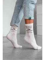 Bawełniane Skarpetki Damskie Espresso MARTINI Białe