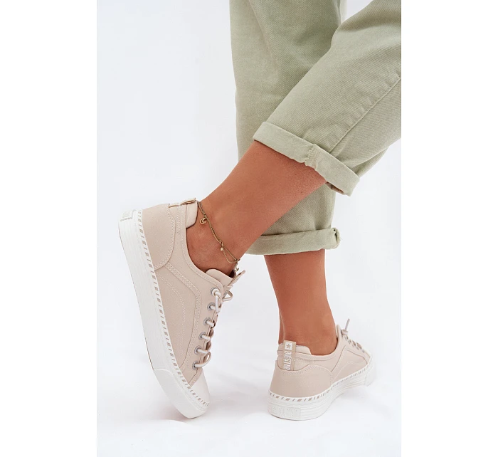 Dámské tenisky Big Star Béžové Dámské tenisky Big Star Béžové