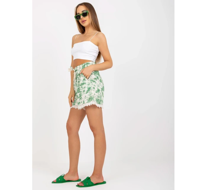 Šortky D73771M62233KA svetlo béžové