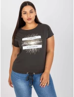 T shirt RV TS model 21127072 ciemny khaki - FPrice