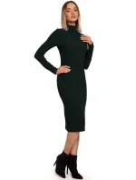 Dámské pletené šaty s rolákem model 17916013 - Moe