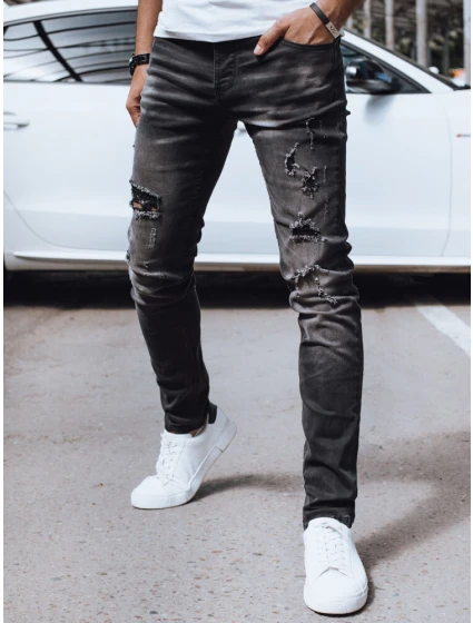 Pánské džínové kalhoty černé Dstreet model 21974652 - FashionStreet Pánské džínové kalhoty černé Dstreet model 21974652 - FashionStreet