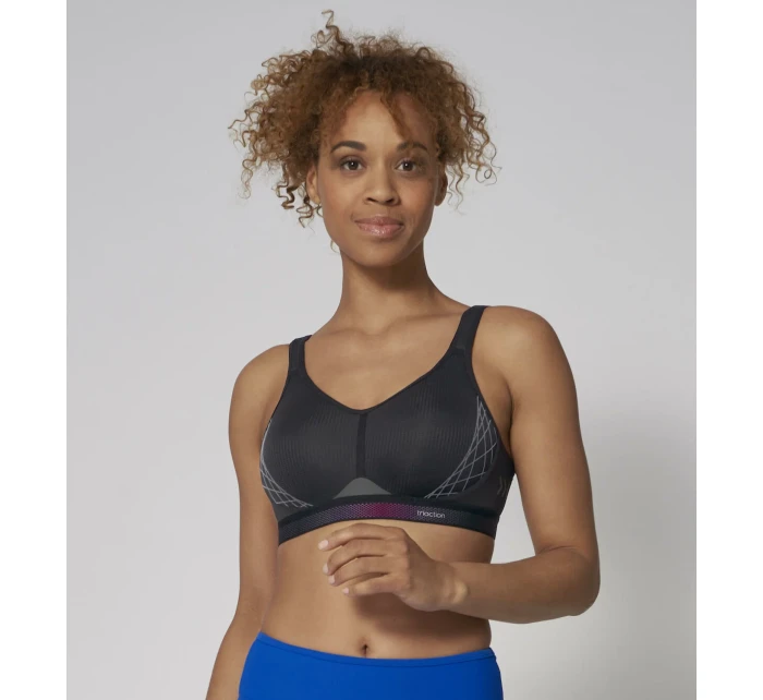 Sportovní podprsenka Triaction model 21053105 Cloud P EX černá - Triumph Sportovní podprsenka Triaction model 21053105 Cloud P EX černá - Triumph