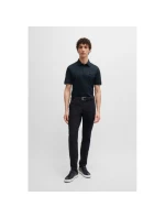 Pánske polo tričko BOSS Parlay 143 BLU klasického regular strihu v tmavomodrej farbe (50515596-405)