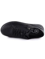 Skórzane damskie na czarne 138 model 22002244 - JEZZI