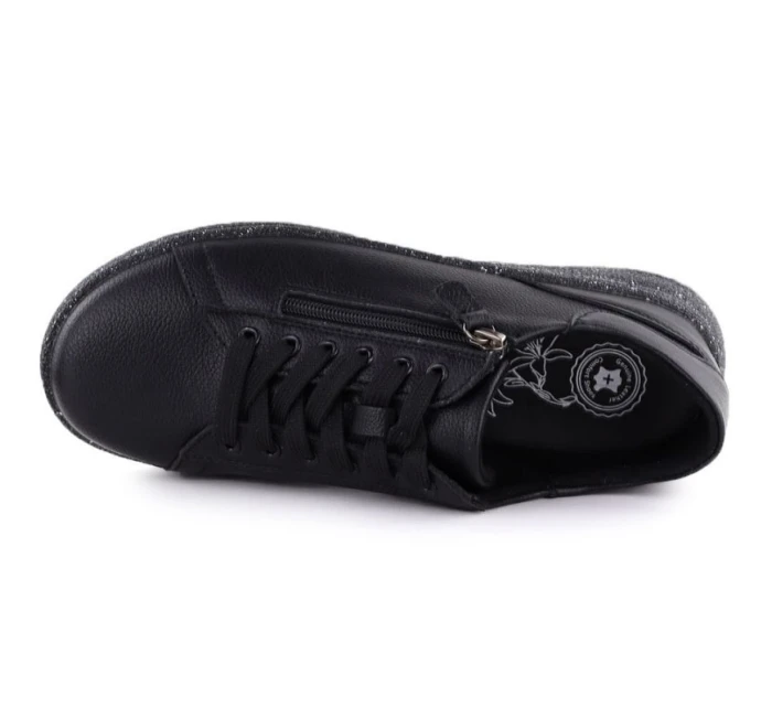 Skórzane damskie na czarne 138 model 22002244 - JEZZI