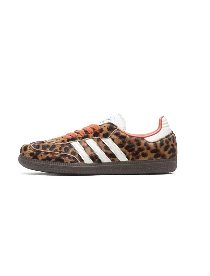 Adidas Samba OG W Leopard Preloved Red JI2734 dámske topánky