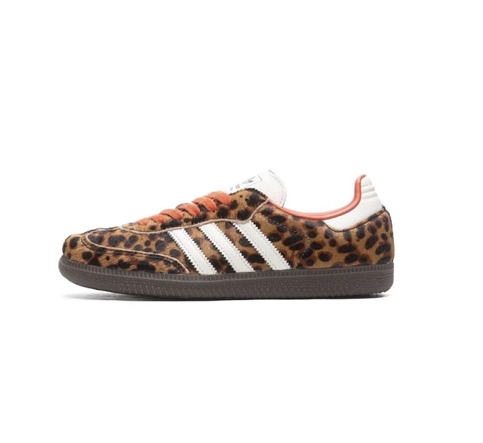 Adidas Samba OG W Leopard Preloved Red JI2734 dámske topánky