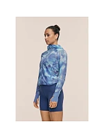 Kurtka damska CASALL Breeze Printed Running Jacket kolor granatowy Kurtka damska CASALL Breeze Printed Running Jacket kolor granatowy