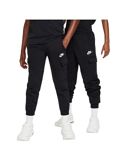 Detské nohavice Nike Sportswear Club Fleece, čierne, FD3012 010
