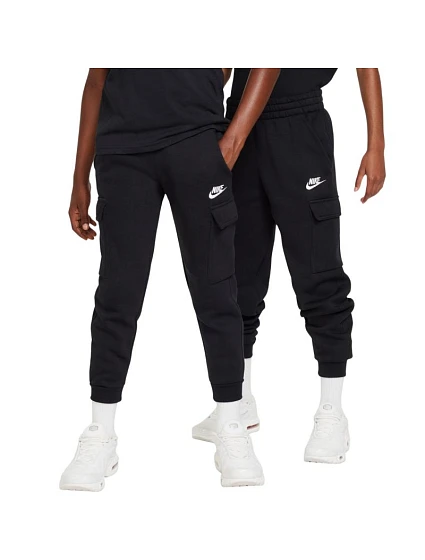 Detské nohavice Nike Sportswear Club Fleece, čierne, FD3012 010
