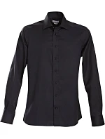 J.Harvest & Frost 01 Slim Men Nežehlivá košile s dlouhým rukávem black model 22454259