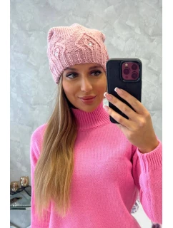 Dámska čiapka Ramona K383 powder pink