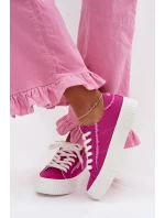 Dámské tenisky na platformě  C WOMEN LOW Fuchsiová model 22027660 - O'neill