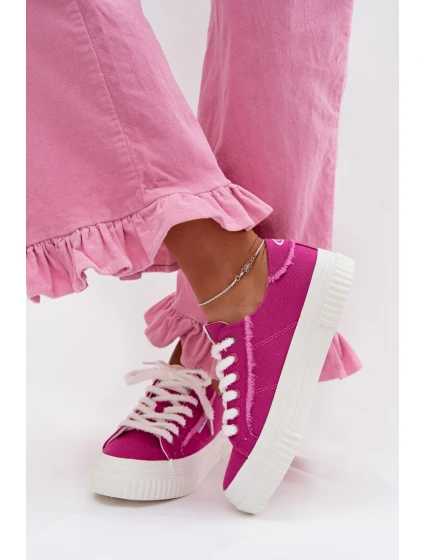 Dámské tenisky na platformě  C WOMEN LOW Fuchsiová model 22027660 - O'neill
