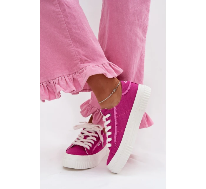 Dámské tenisky na platformě  C WOMEN LOW Fuchsiová model 22027660 - O'neill