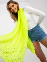 Dámska šatka AT CH LA12813 fluo yellow