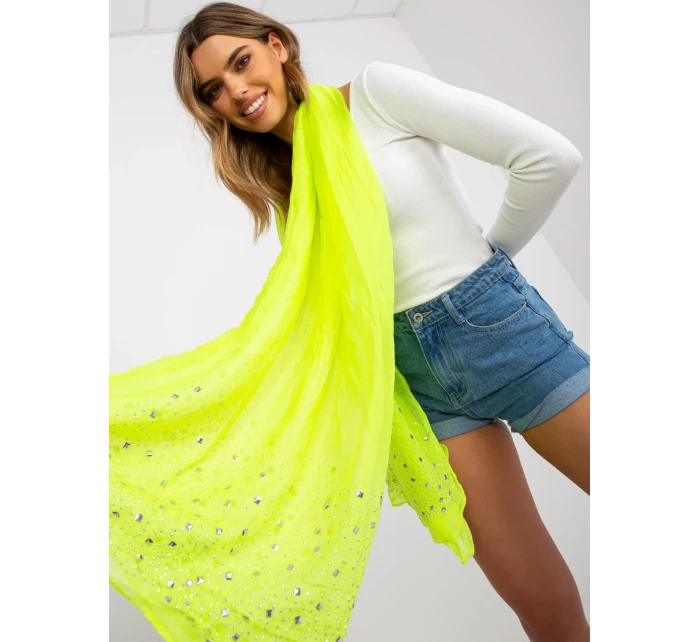 Dámska šatka AT CH LA12813 fluo yellow