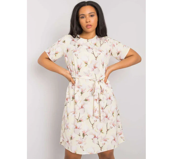 Šaty LK SK 507646 2.29 svetlo žltá