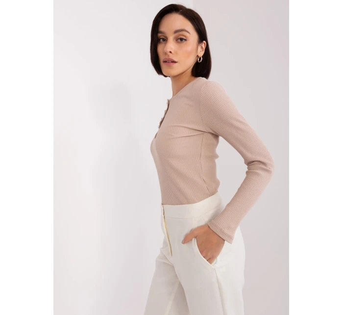 Bluzka RV BZ model 19040832 beżowy - FPrice