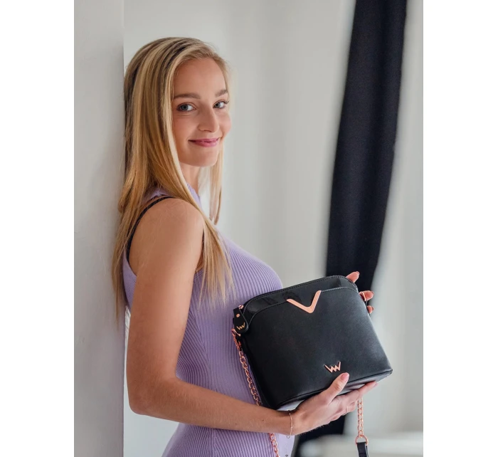 Kabelka VUCH Fossy Smooth Black