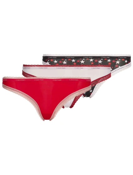 Dámské kalhotky Up 3Pack model 20949060 - Calvin Klein Dámské kalhotky Up 3Pack model 20949060 - Calvin Klein