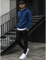 Pánska modrá mikina FashionStreet BX4684