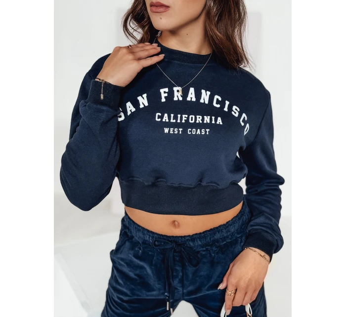 Dámský top  s potiskem tmavě modrý Dstreet model 21982242 - FashionStreet