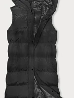 Dámska hrubá vesta čierna (23-008)