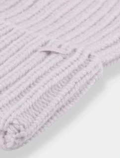 Zimní čepice s přídavkem materiálů fialová model 21645327 - 4F