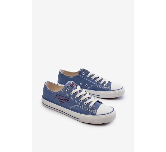 Trampki Męskie Big Star NN174060 Niebieskie