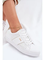 Dámské perforované tenisky Big Star model 22042645 Bílé - Big Star Shoes