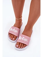 Dámské pantofle model 22089608 Růžové - Lee Cooper