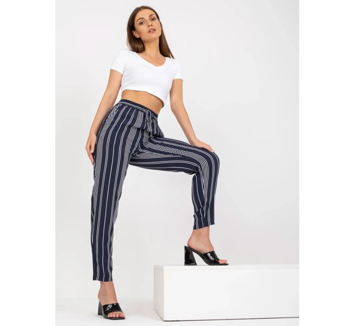 Nohavice D73771M61869M námornícka modrá