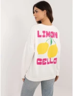 Bluzka DHJ BZ ecru model 21738219 - FPrice Bluzka DHJ BZ ecru model 21738219 - FPrice